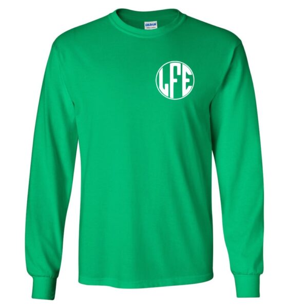 Alternative view of Lakeforest Elementary School Long-Sleeve Tee | Monogram | Multiple Colors