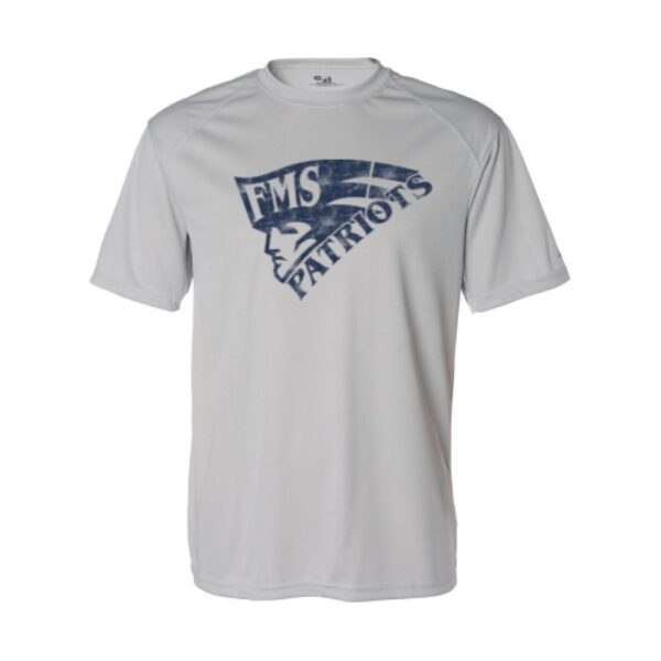 Farmville Middle School | Short-Sleeve Performance T-Shirt | Distressed Patriots Design