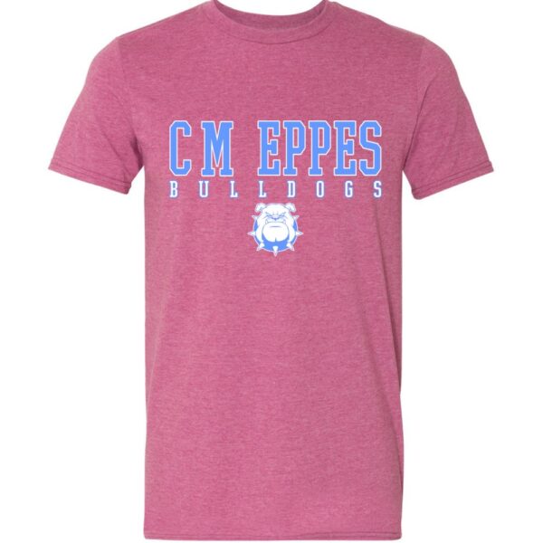 Alternative view of CM Eppes Bulldogs Cotton Tee | Multiple Colors
