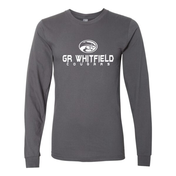 Alternative view of GR Whitfield | Word Logo | Long-Sleeve Tee | Multiple Colors