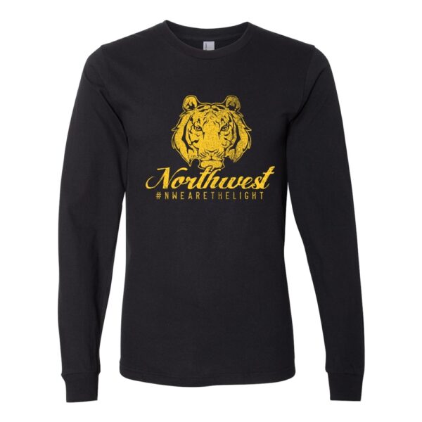 Northwest Elementary | Script Logo Print | Long-Sleeve Tee | Multiple Colors