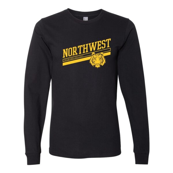 Northwest Elementary | Slant Logo Print | Long-Sleeve Tee | Multiple Colors