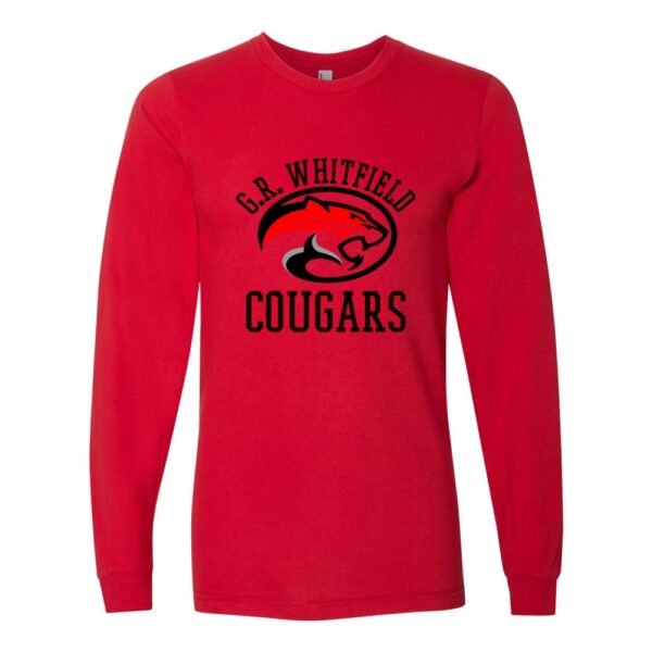 Alternative view of GR Whitfield | Cougar Head Logo | Long-Sleeve Tee | Multiple Colors