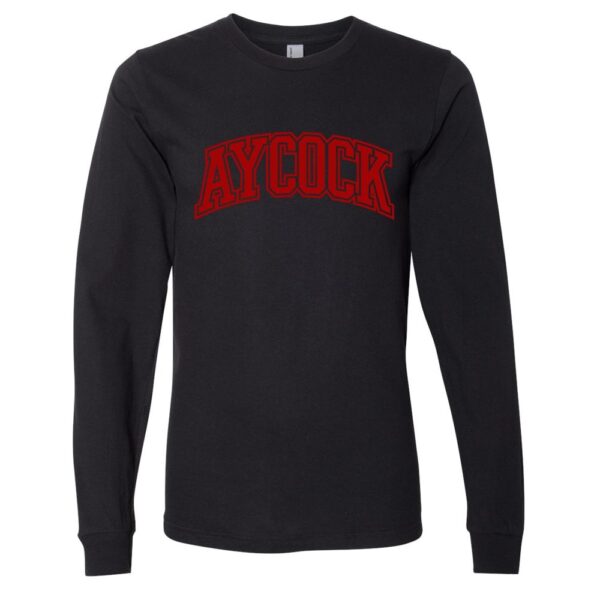 Alternative view of EB Aycock Arch Logo | Long-Sleeve T-Shirt | Multiple Colors