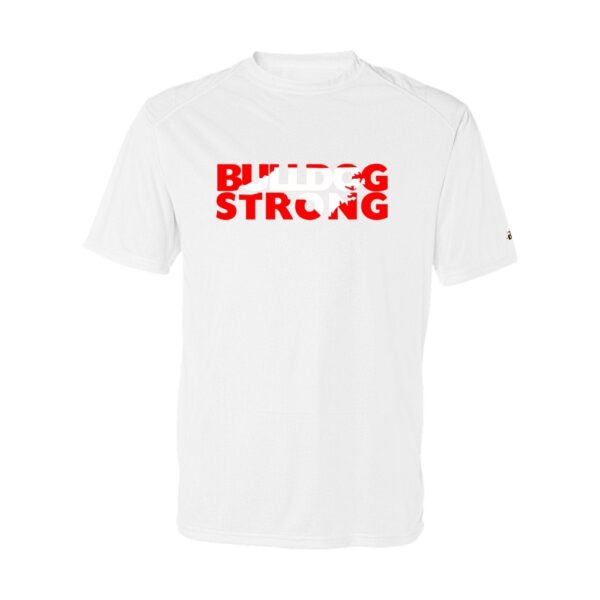 Alternative view of Grifton School | Bulldog Strong |  Performance Tee | Multiple Colors
