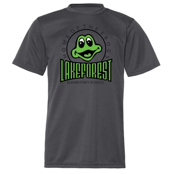 Alternative view of Lakeforest Basic Performance Tee | Multiple Colors