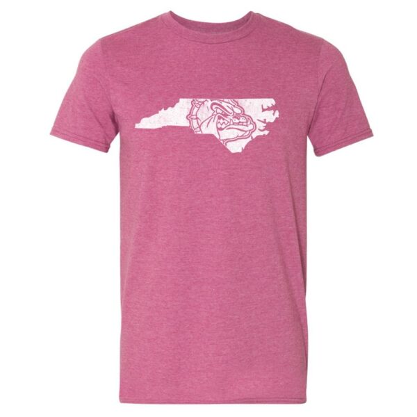 Alternative view of CM Eppes Cotton Tee | Bulldog State of Mind Design | Multiple Colors