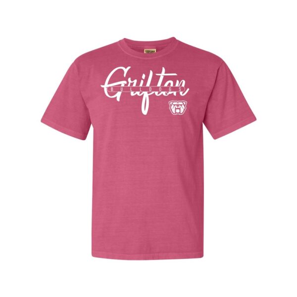 Alternative view of Grifton Bulldogs | Script Print | Comfort Colors | Multiple Colors