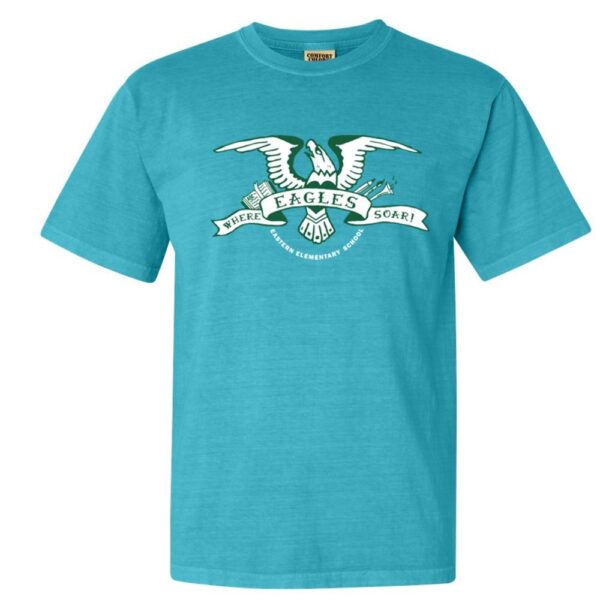 Alternative view of 2018 Eagles Soar | Eastern Elementary Comfort Colors Tee | Multiple Colors