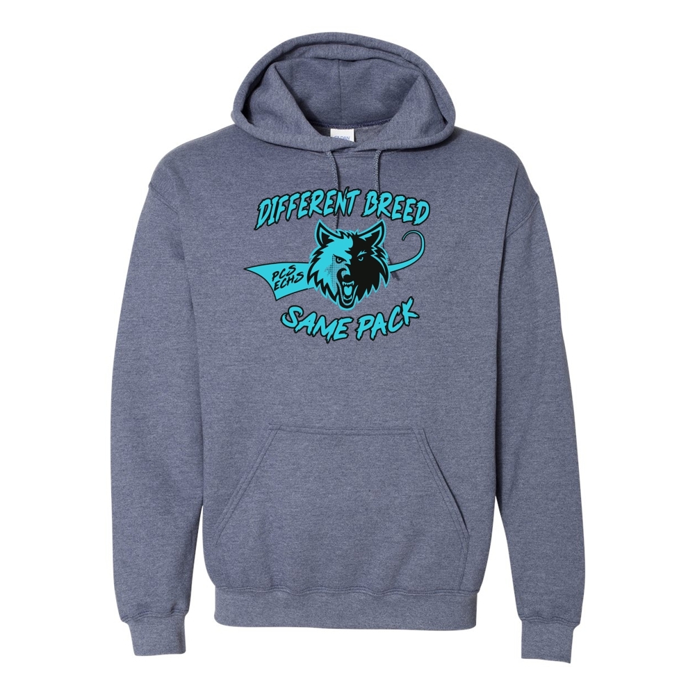 PCS ECHS | Different Breed. Same Pack | Cotton Hooded Sweatshirt | Multiple Colors - Image 2