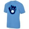 Brown & Wood Basic Performance Tee | Glove Logo | Charcoal
