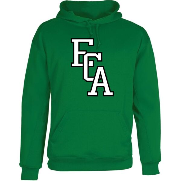 Alternative view of EC Auto Cotton Hoodie | Multiple Colors & Design Options
