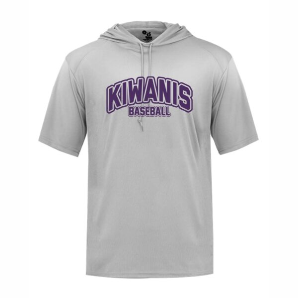 Kiwanis Baseball | Short-Sleeve Hooded Performance T-Shirt