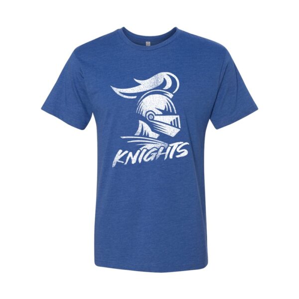 Alternative view of Ayden Middle | Distressed Knights Logo | Cotton T-Shirt | Multiple Colors
