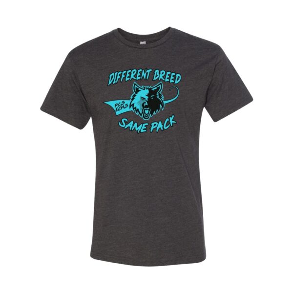 Alternative view of PCS ECHS | Different Breed. Same Pack | Cotton Tee | Multiple Colors