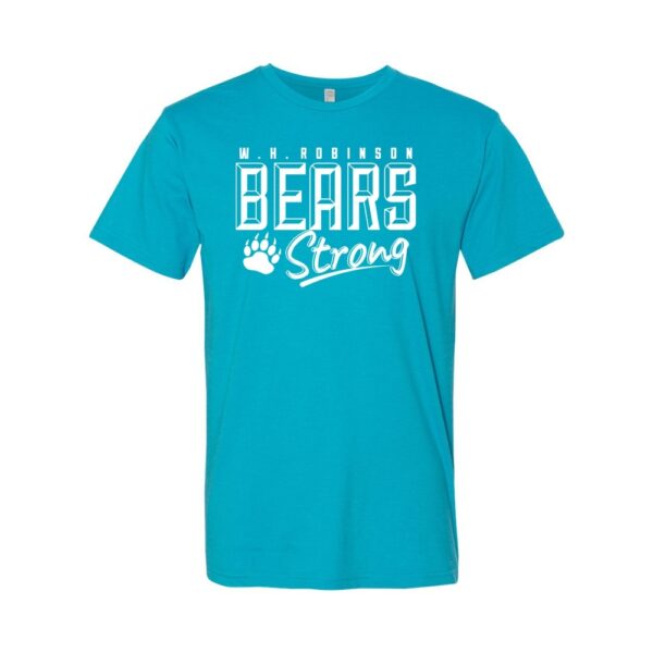 Alternative view of WH Robinson | Bear Strong | Cotton T-Shirt | Multiple Colors