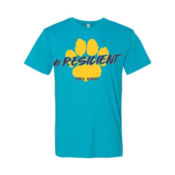 Alternative view of Sugg Bundy Elementary Cotton Tee | #RESILIENT Logo | Multiple Colors