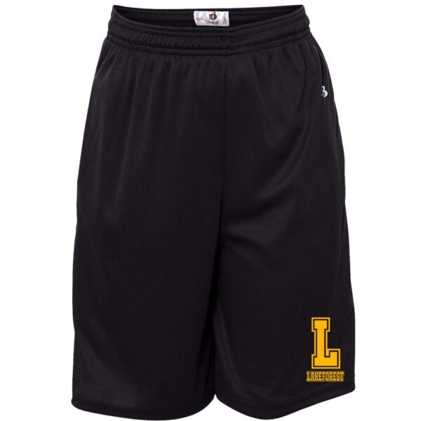 Alternative view of Lakeforest Solid Shorts | Collegiate L | Multiple Colors