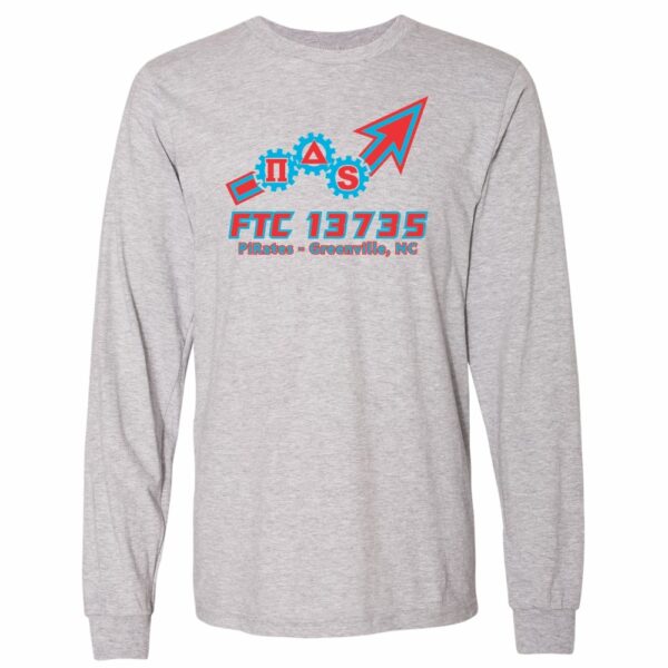 Alternative view of FTC 13735 Robotics Long-Sleeve Cotton Tee | Multiple Colors