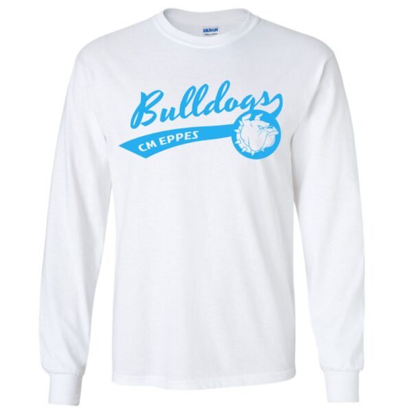 Alternative view of CM Eppes Long-Sleeve Tee | Script | Multiple Colors
