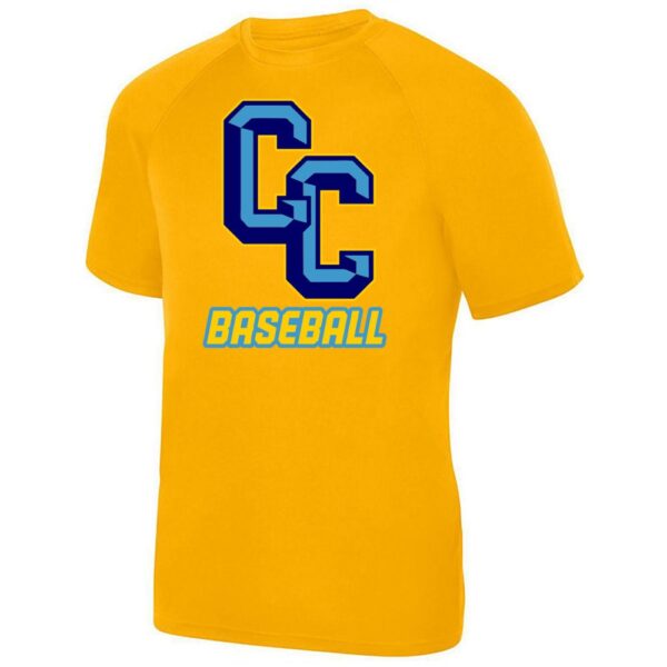 Alternative view of C&C Baseball Basic Performance Tee | Multiple Colors