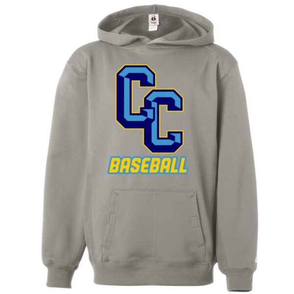 Alternative view of C&C Baseball Fleece Performance Hoodie