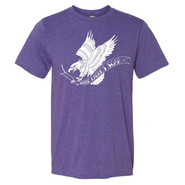 Alternative view of White Eagle | Eastern Elementary Cotton Tee | Multiple Colors