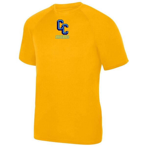 Alternative view of C&C Baseball Basic Performance Tee | Small Logo