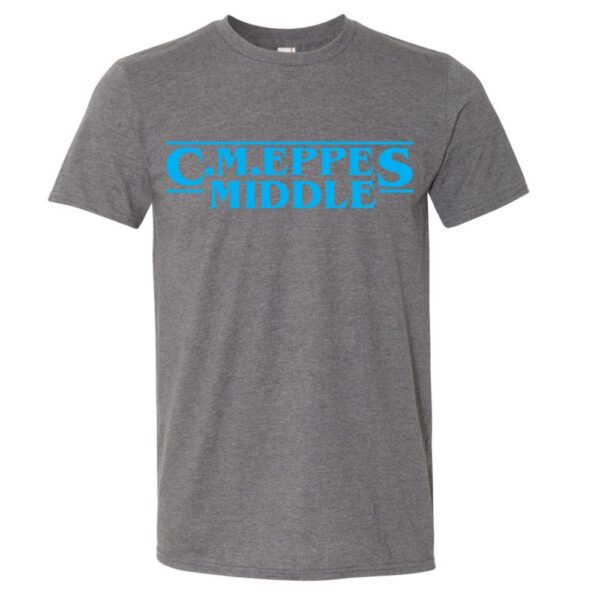 Alternative view of CM Eppes Cotton Tee | Stranger CM Eppes Middle School | Design by Nate Varney