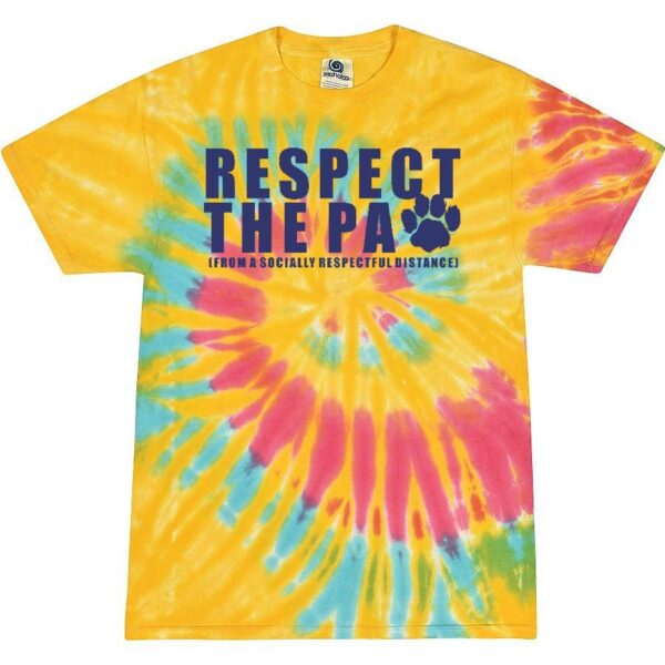 Sugg Bundy Elementary Tie Dye Cotton Tee | Respect the Paw Logo | Multiple Colors