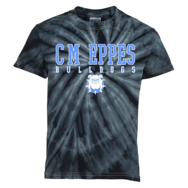 Alternative view of CM Eppes Tie-Dyed Tee | Word Logo | Multiple Colors