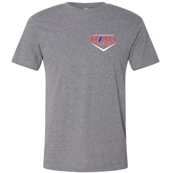 Alternative view of RE/MAX Baseball Cotton Tee | Multiple Colors | Small Logo