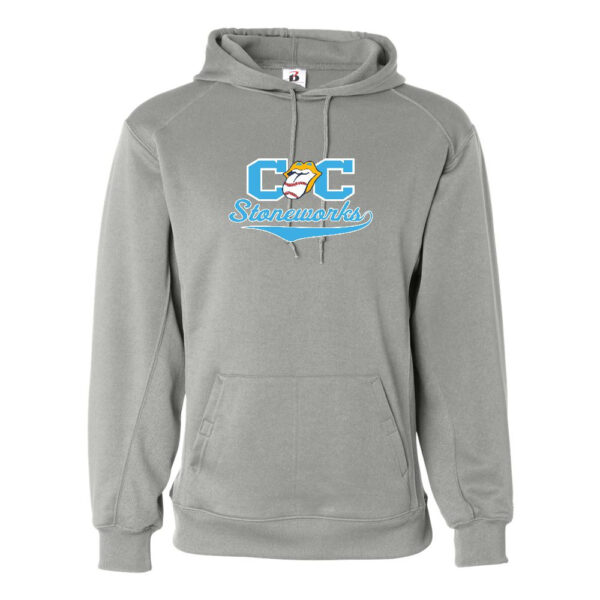 Alternative view of Rolling C&C Design | Fleece Performance Hoodie