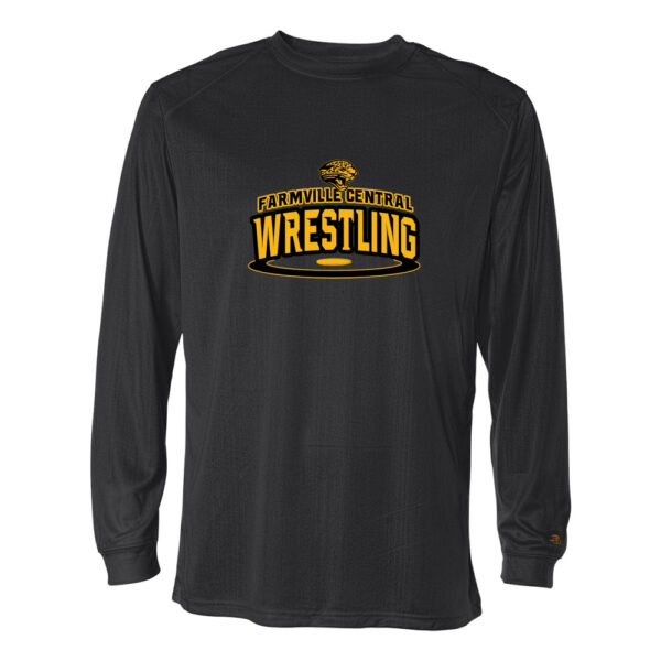 Alternative view of Farmville Central Wrestling | Long-Sleeve Performance T-Shirt
