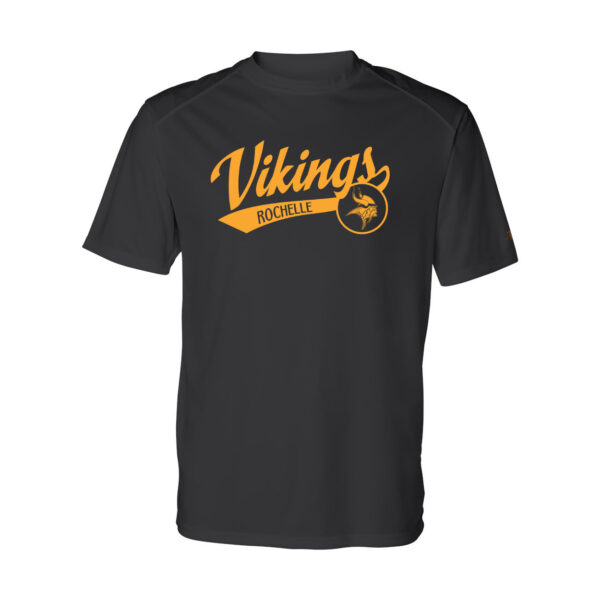 Alternative view of Rochelle Middle | Script Design | Short-Sleeve Performance Tee