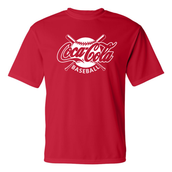 Coke Baseball | Crossed Bats | Basic Performance Tee