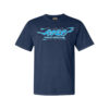JH Rose Swimming | Hand-Drawn Logo | Cotton Tee | Multiple Colors