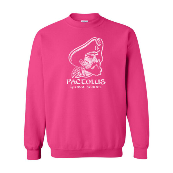 Alternative view of Pactolus Global | Distressed Pirate | Crewneck Sweatshirt