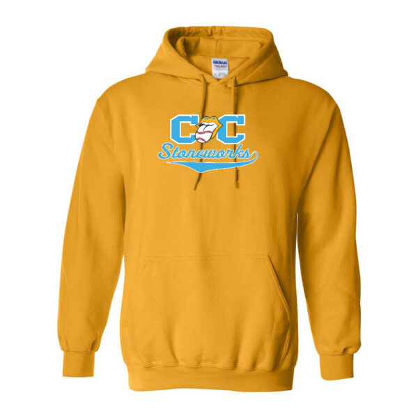 Alternative view of C&C Rolling Stone | Rolling C&C Design | Cotton Hooded Sweatshirt