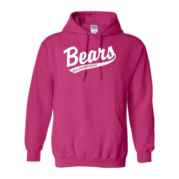 WH Robinson Cotton Hooded Sweatshirt | Script Logo | Multiple Colors
