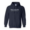AG Cox Middle | Cotton Hooded Sweatshirt | Swirl Design