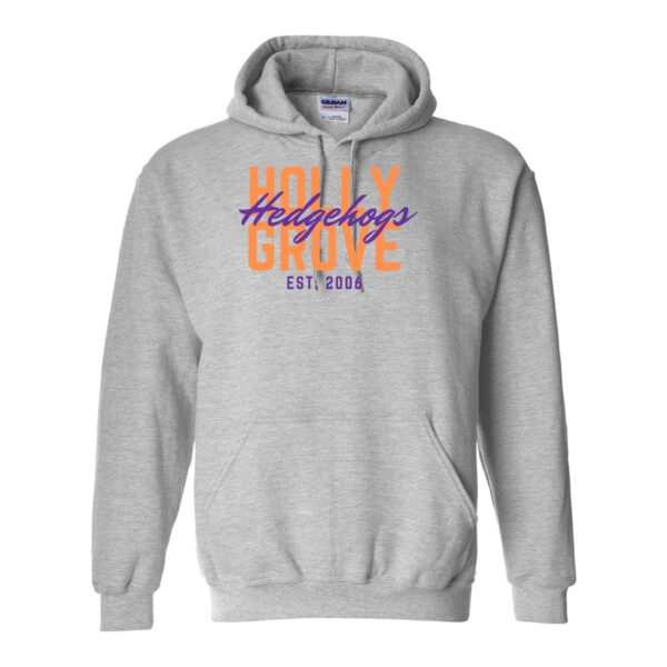 Alternative view of Holly Grove Elementary | Script Design | Hooded Sweatshirt