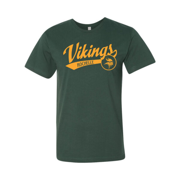 Rochelle Middle | Script Design | Short-Sleeve Cotton Tee