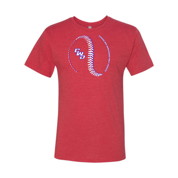 Alternative view of CWD | Stitching Logo | Cotton Tee
