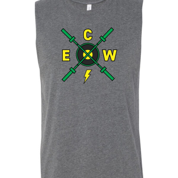 East Carolina Weightlifting | Triblend Muscle Tank