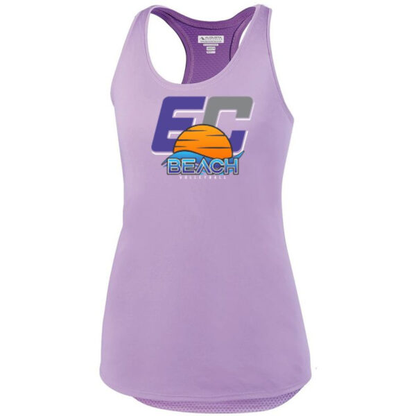 Alternative view of EC Beach | Women's Sojourner Tank | Rising Sun Logo