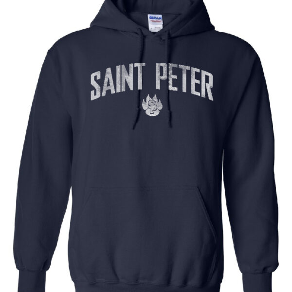 Alternative view of Saint Peter Arch | Hooded Cotton Sweatshirt | Multiple Colors