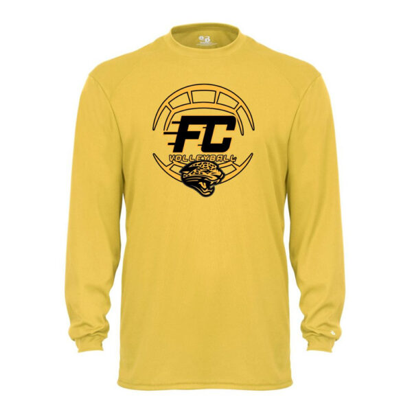 Alternative view of Farmville Central Volleyball| Long-Sleeve Performance T-Shirt