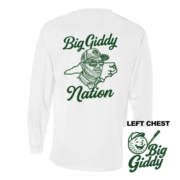 Alternative view of Big Giddy | Long-Sleeve Performance Tee