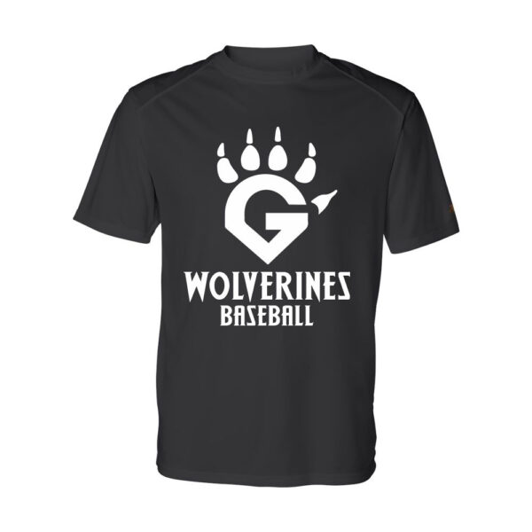 Alternative view of Greenville Wolverines | Performance Tee | Claw Logo